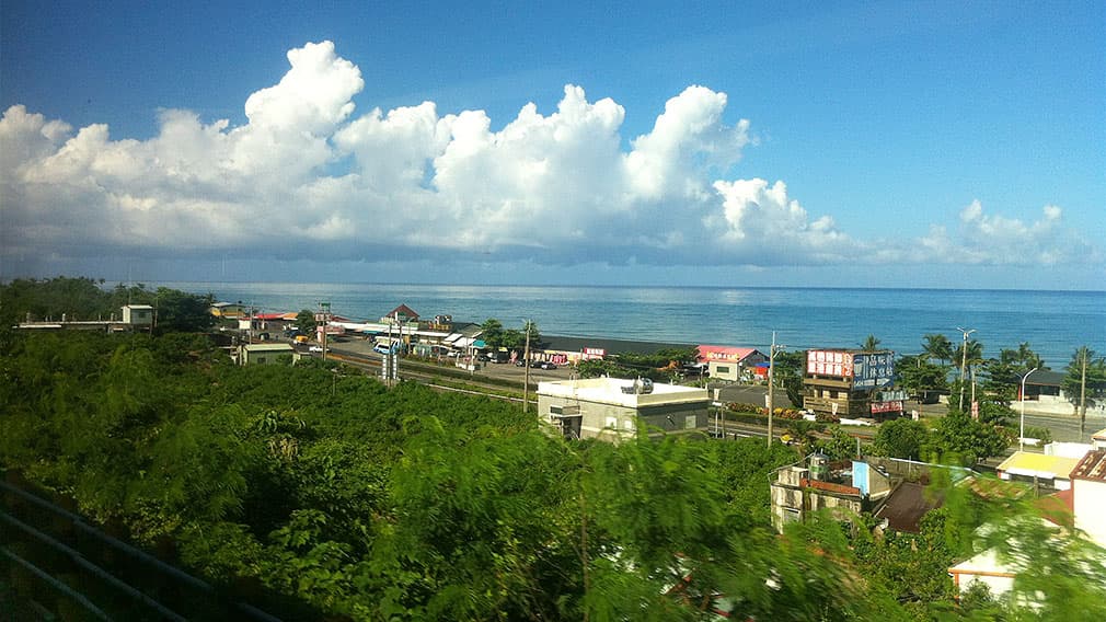 台鐵列車南部風景