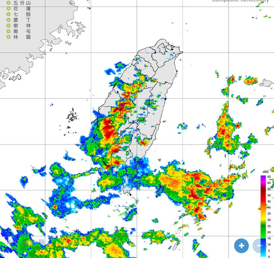 雷達回波圖