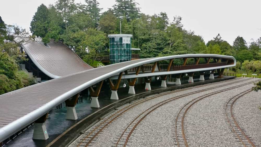 祝山車站(圖片來源:阿里山林業鐵路及文化資產管理處FB)